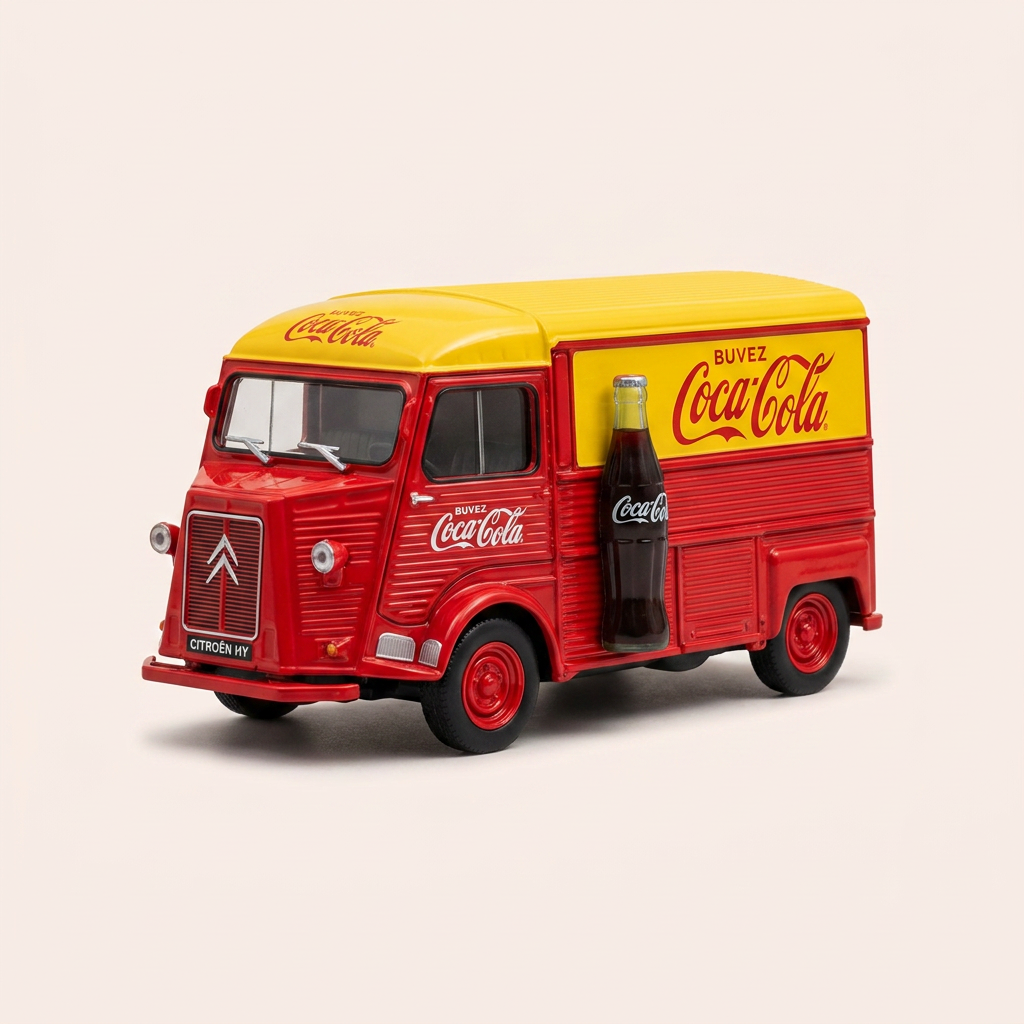 Citroën HY Yellow, Red and White COCA COLA