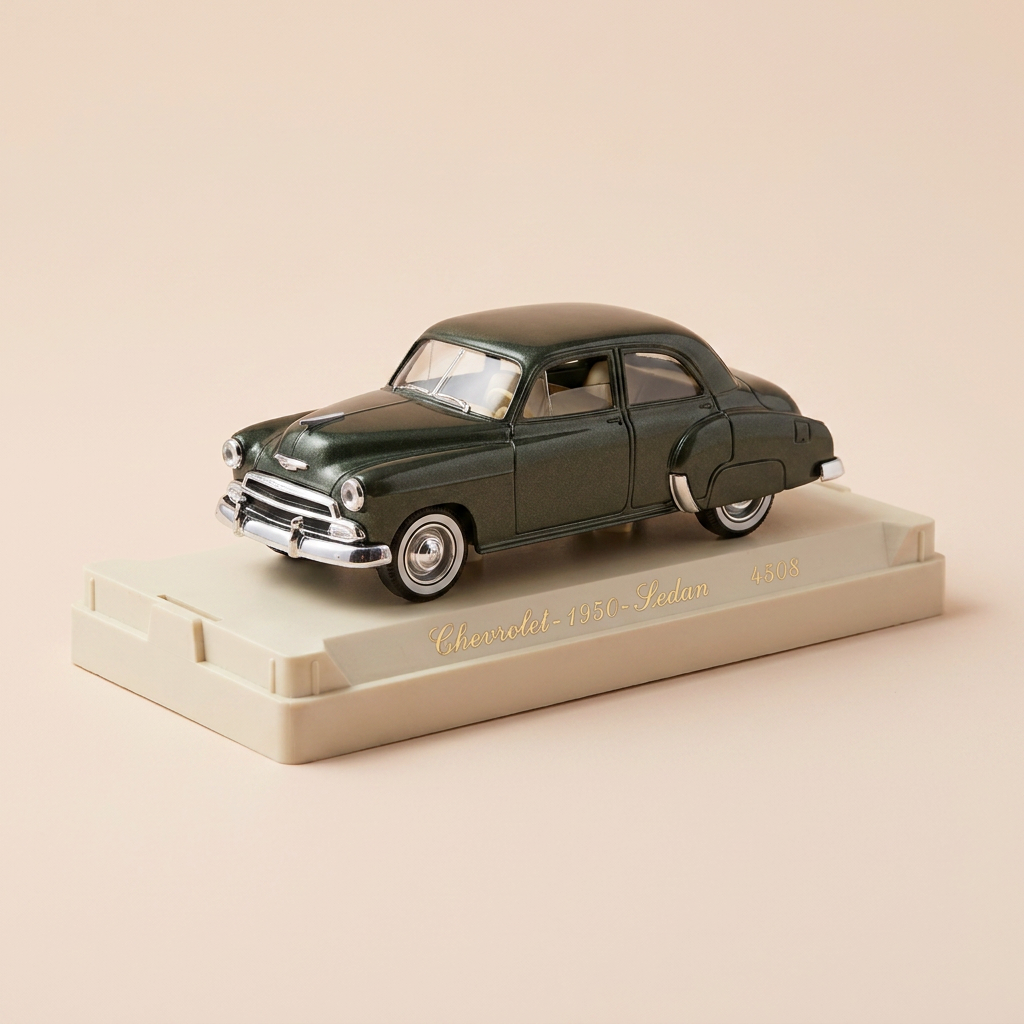 Chevrolet Sedan verte de 1950 - Solido référence 4508 (voiture américaine)