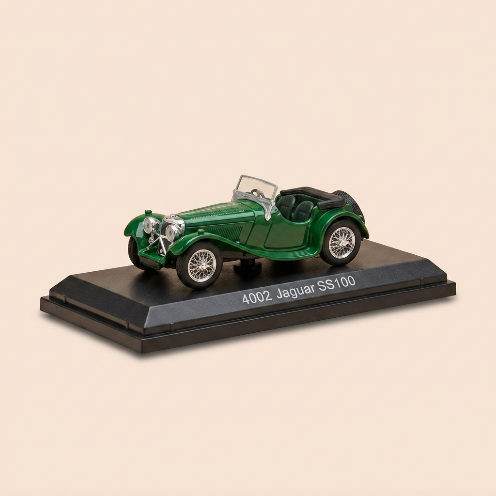 Jaguar SS100 zielony - Solido numer referencyjny 4002