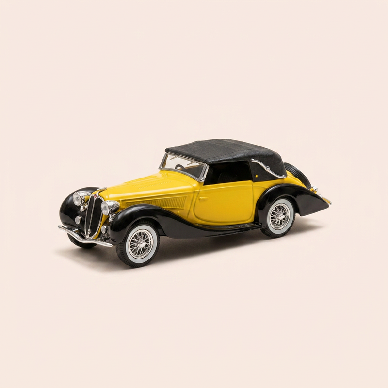 Delahaye 135 M żółty i czarny - Solido referencja 4048