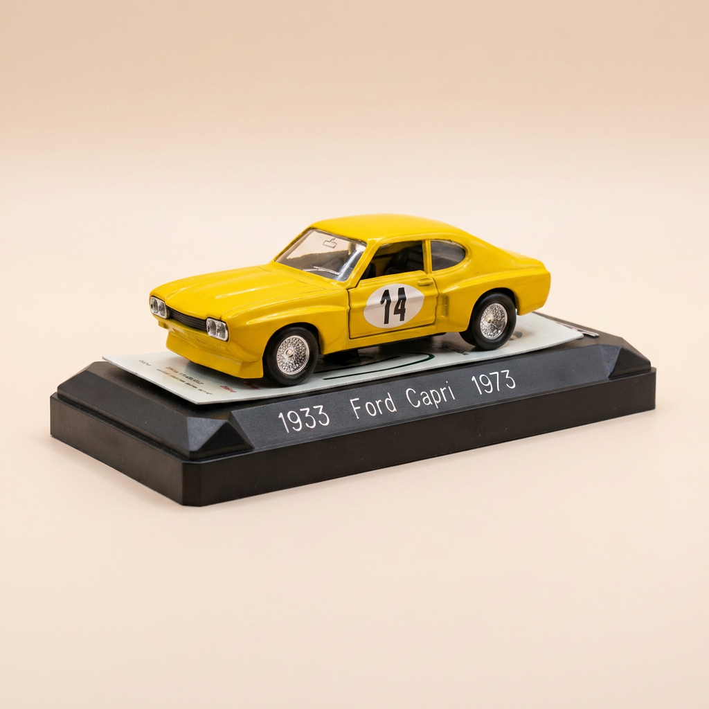Ford Capri amarillo número 14 de 1973 - Solido referencia 1933
