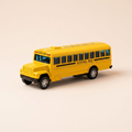 Voiture miniature - Bus scolaire anglais jaune - School bus
