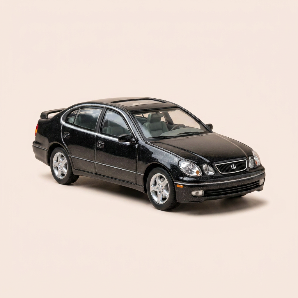 Toyota Lexus GS 300 negra