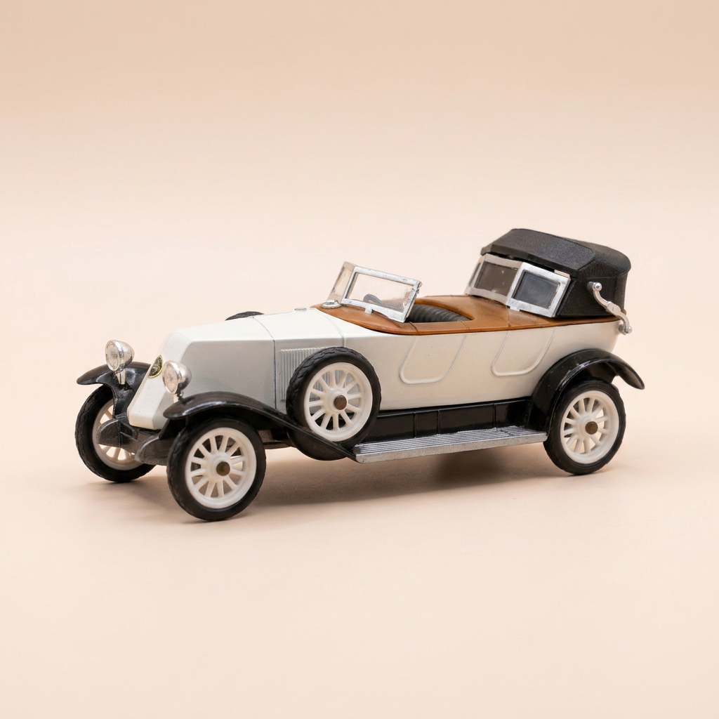 Renault 40 CV Sport blanc cassé/beige de 1923 - RIO