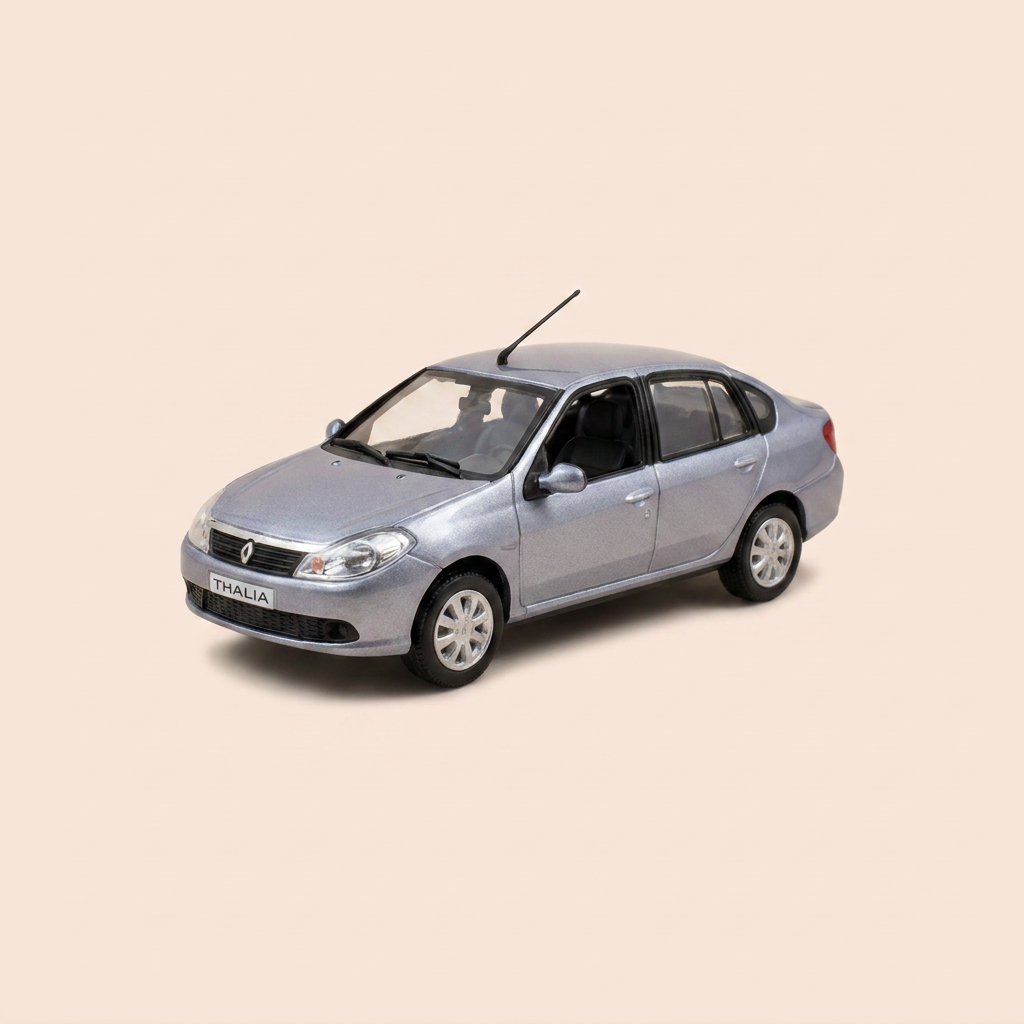 Renault Symbol - Thalia bleue (bleu écume) - NOREV - coffret boite rectangle (boite N°14)