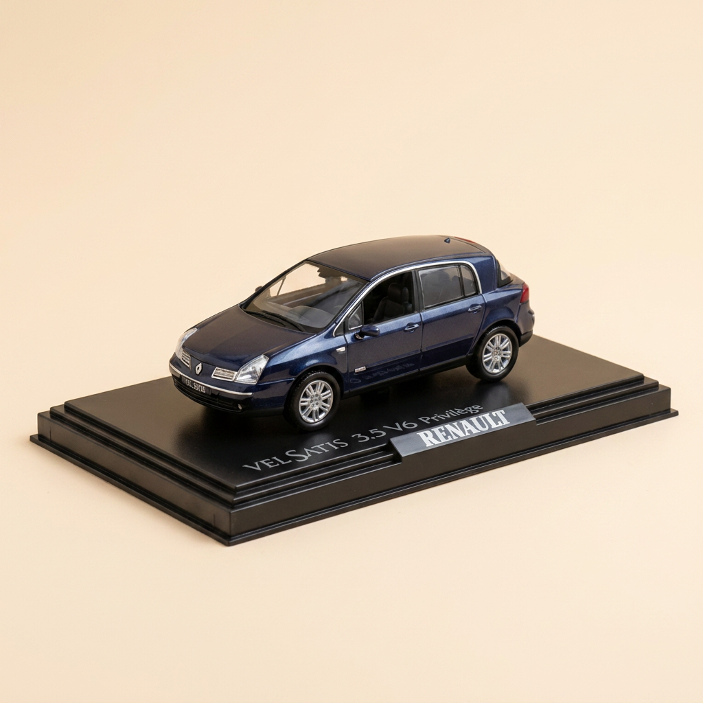Renault Velsatis 3.5 V6 Privilège Blauw - NOREV - Rechthoekige Doos (Doos N°18)