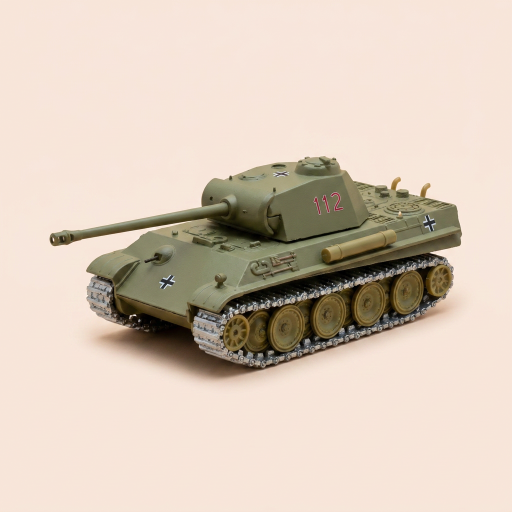 Véhicule militaire - char PANTHER G - SOLIDO N°236 11/1975 (fabrication française)