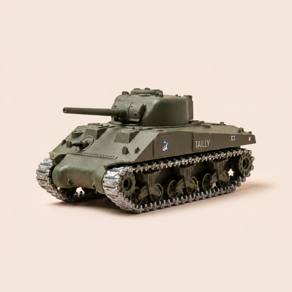 Véhicule militaire - char SHERMAN M4 A3 - SOLIDO (fabrication française)