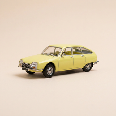 Voiture miniature - Citroën GS jaune