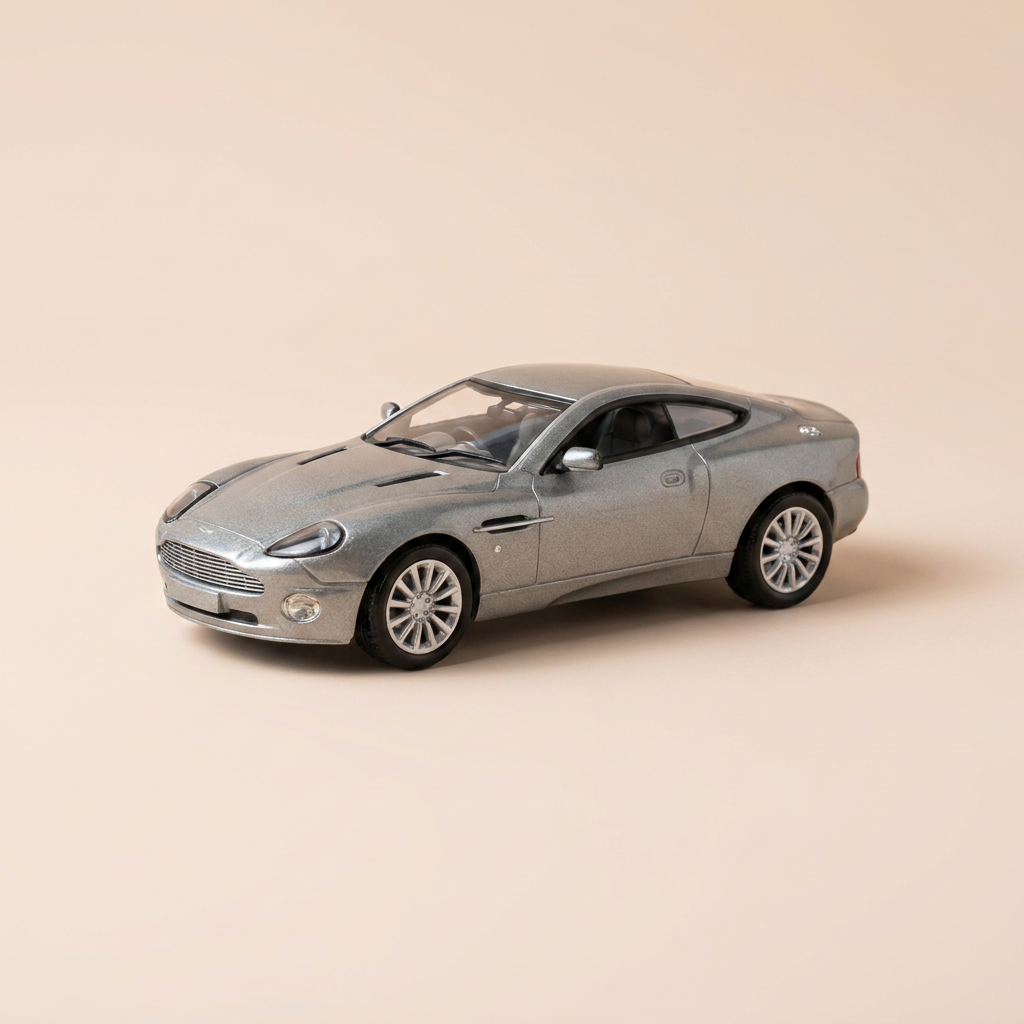 Aston-Martin V12 Vanquish grise - MINICHAMPS
