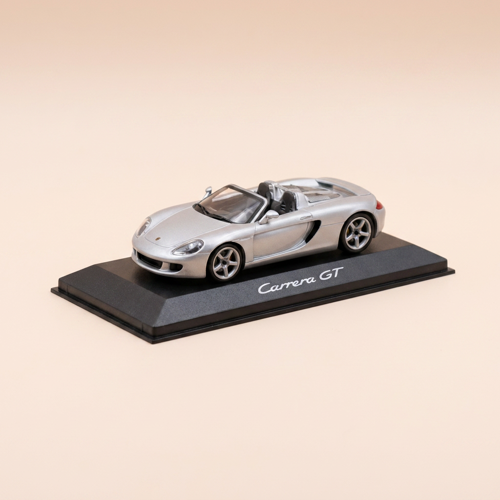Porsche Carrera GT grise (MINICHAMPS)