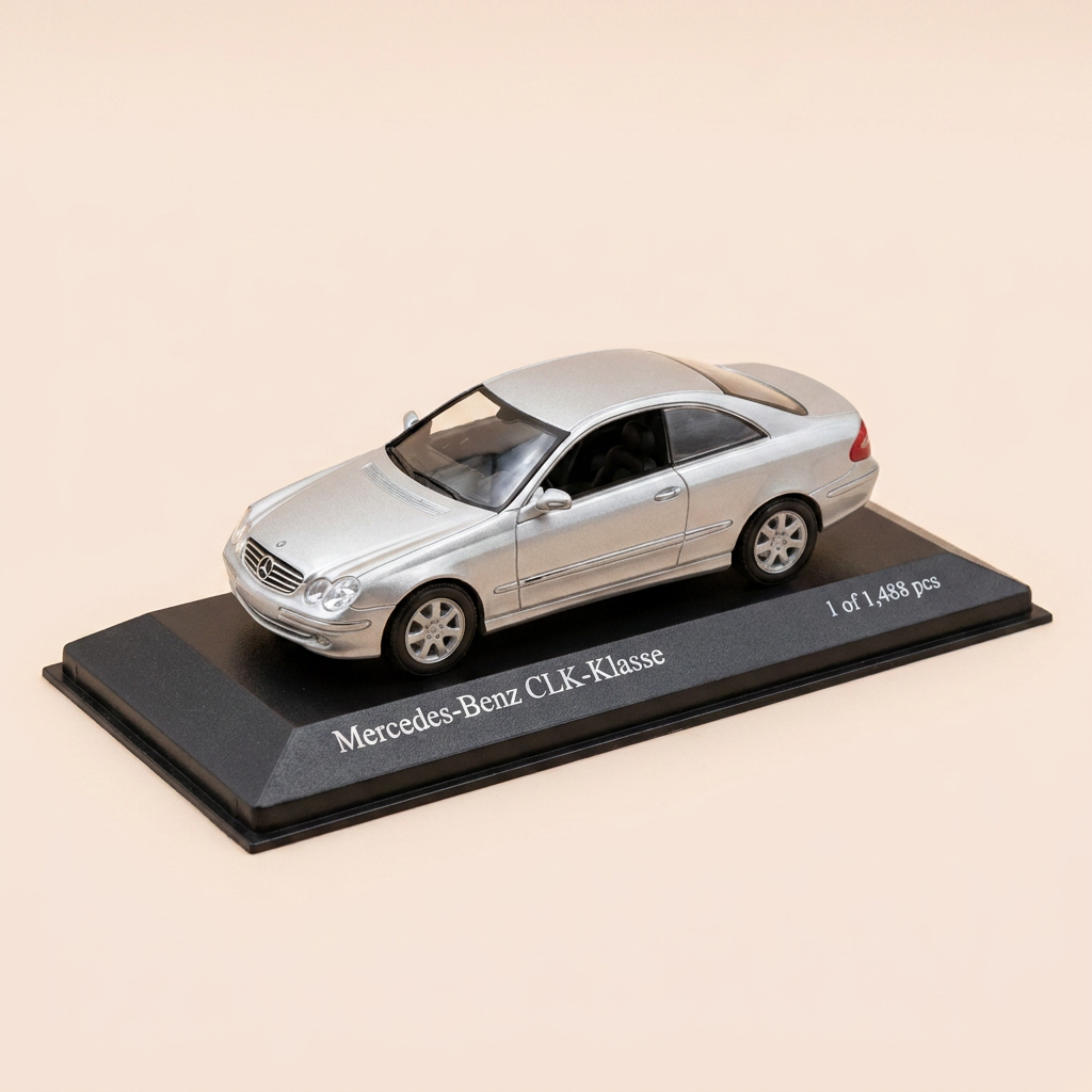 Mercedes-Benz CLK-Klasse grise - MINICHAMPS