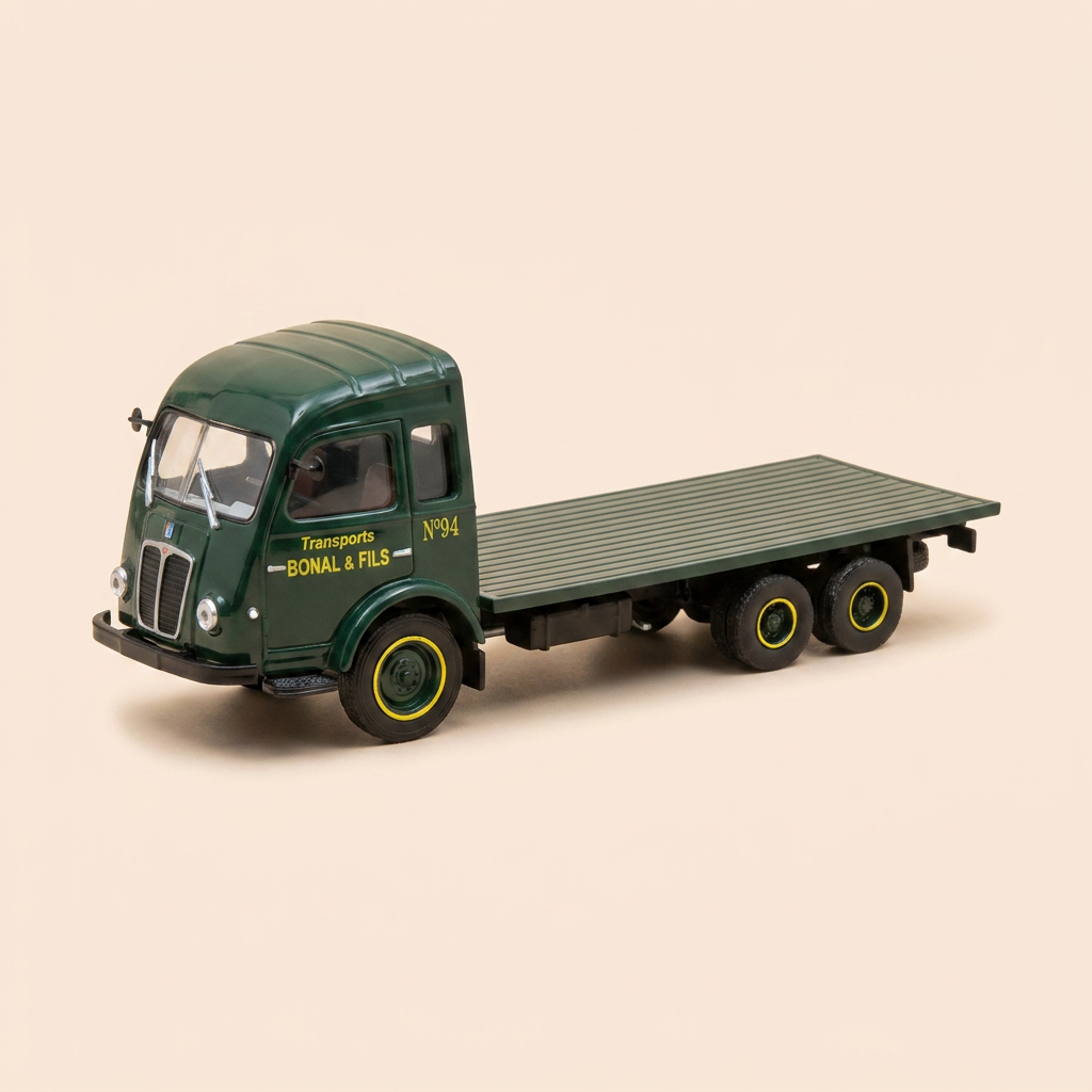 Renault Sinpar SSU Laag-Loader Groen - BONAL en Zonen Transport