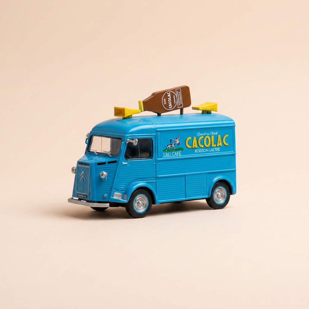 Citroën type H bleu CACOLAC N°2 - 30