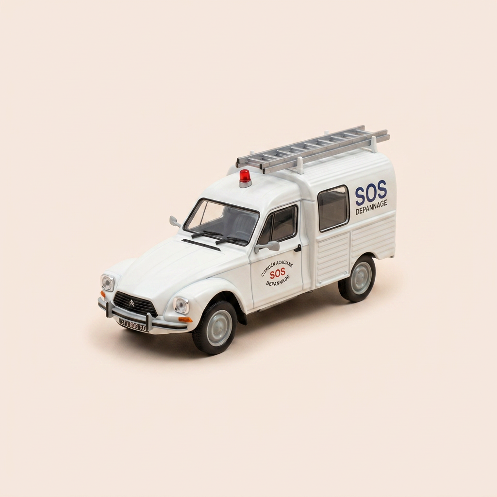 Citroën Acadiane blanc grisé? Allo SOS 99-99 dépannage
