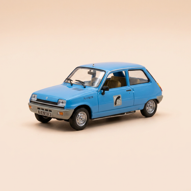Voiture miniature - Renault 5 bleue - FRANCE TELECOM (France Télécom)