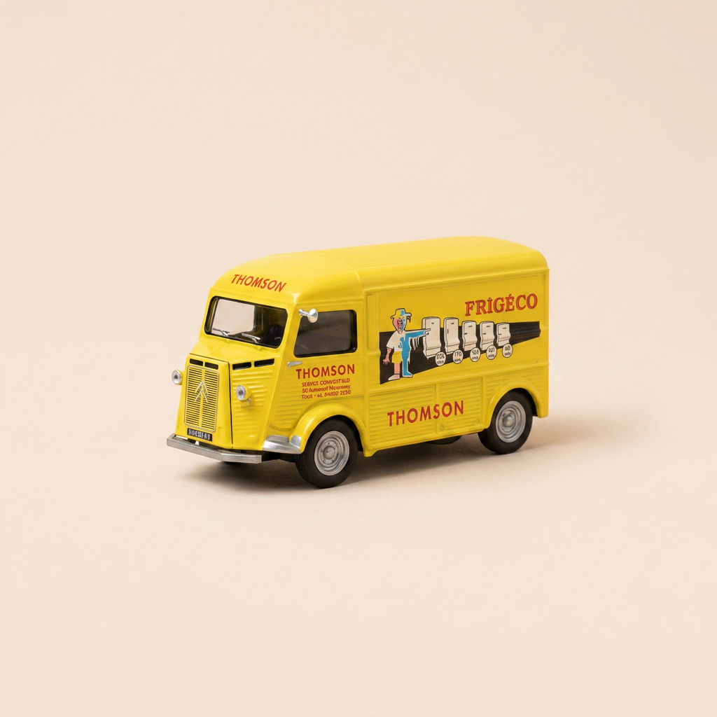 Citroën Typ H giel - Reklamm THOMSON - FRIGECO