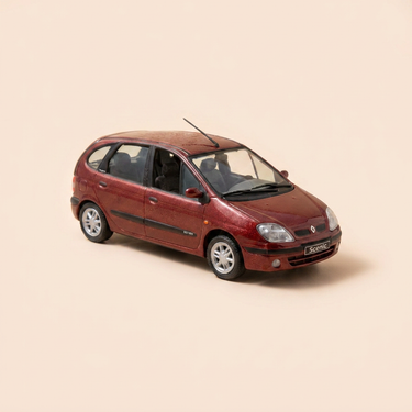 Voiture miniature - Renault Scénic RXI 2.0 16 V marron de 1999 - VITESSE (coffret boite carrée) - Défauts de peinture