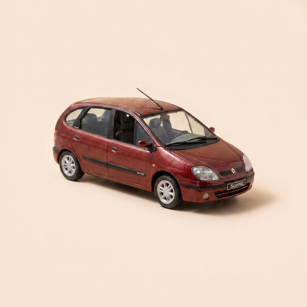 Renault Scénic RXI 2.0 16 V marron de 1999 - VITESSE (coffret boite carrée) - Défauts de peinture
