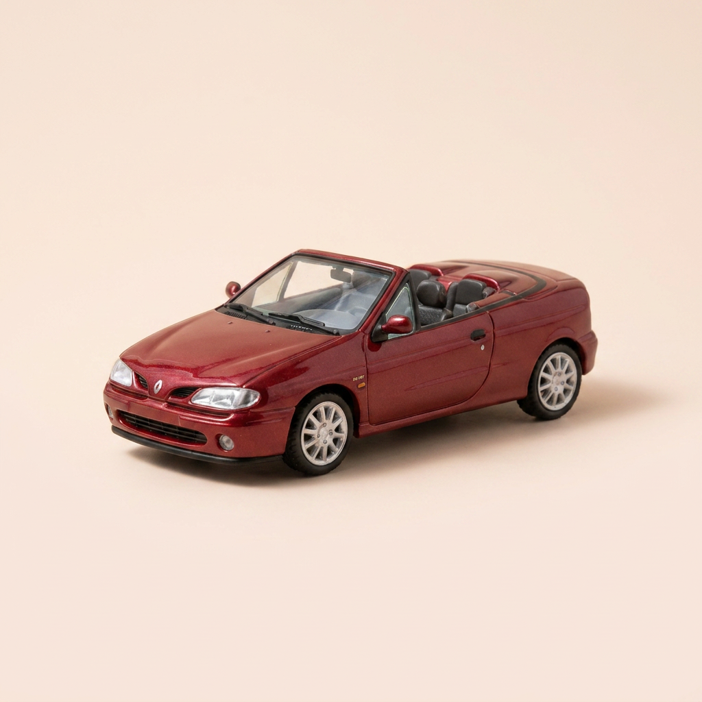 Renault Mégane Cabriolet RXI 2.0 16V bordeaux de 1999 - VITESSE (coffret boite carrée)