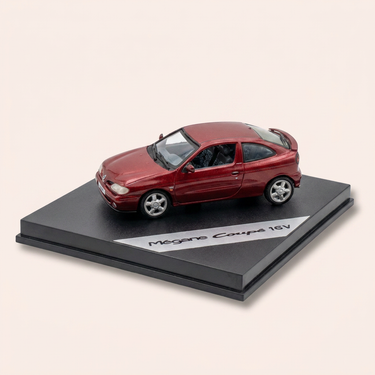 Voiture miniature - Renault Mégane Coupé 16V bordeaux - VITESSE (coffret boite carrée)
