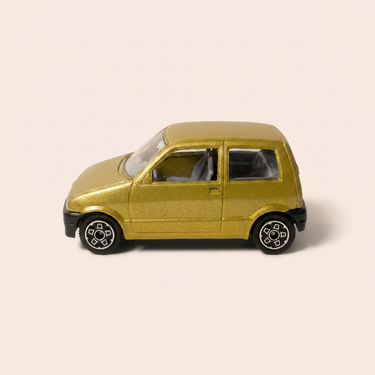 Voiture miniature - Fiat Cinquecento verte? - Burago référence 4193
