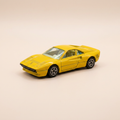 Voiture miniature - Ferrari GTO jaune - BURAGO référence 4175