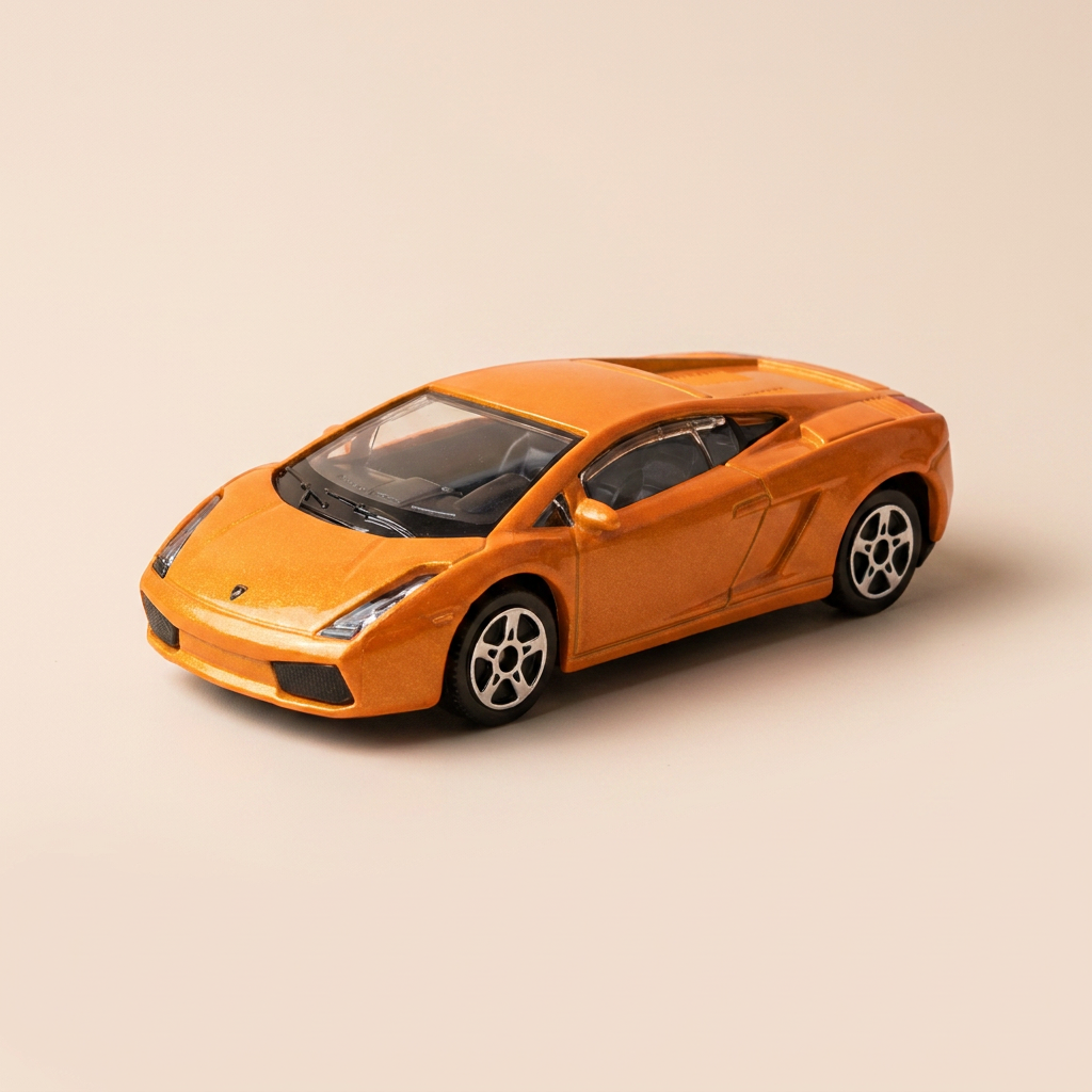 Voiture miniature - Lamborghini Gallardo orange - BURAGO