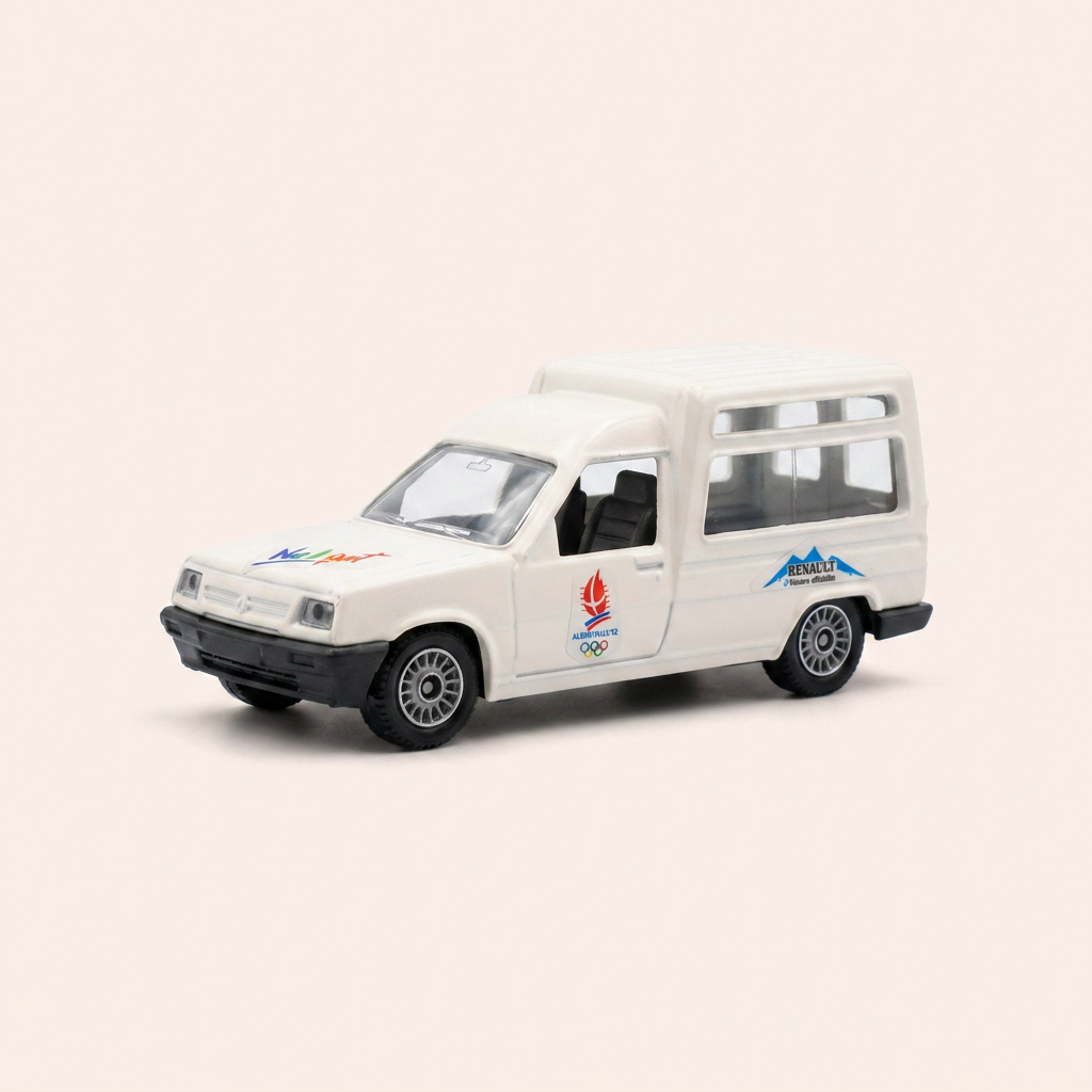 Renault Express bege muito pálido? - Jogos Olímpicos de 1992 em Albertville (caixa nº 1)