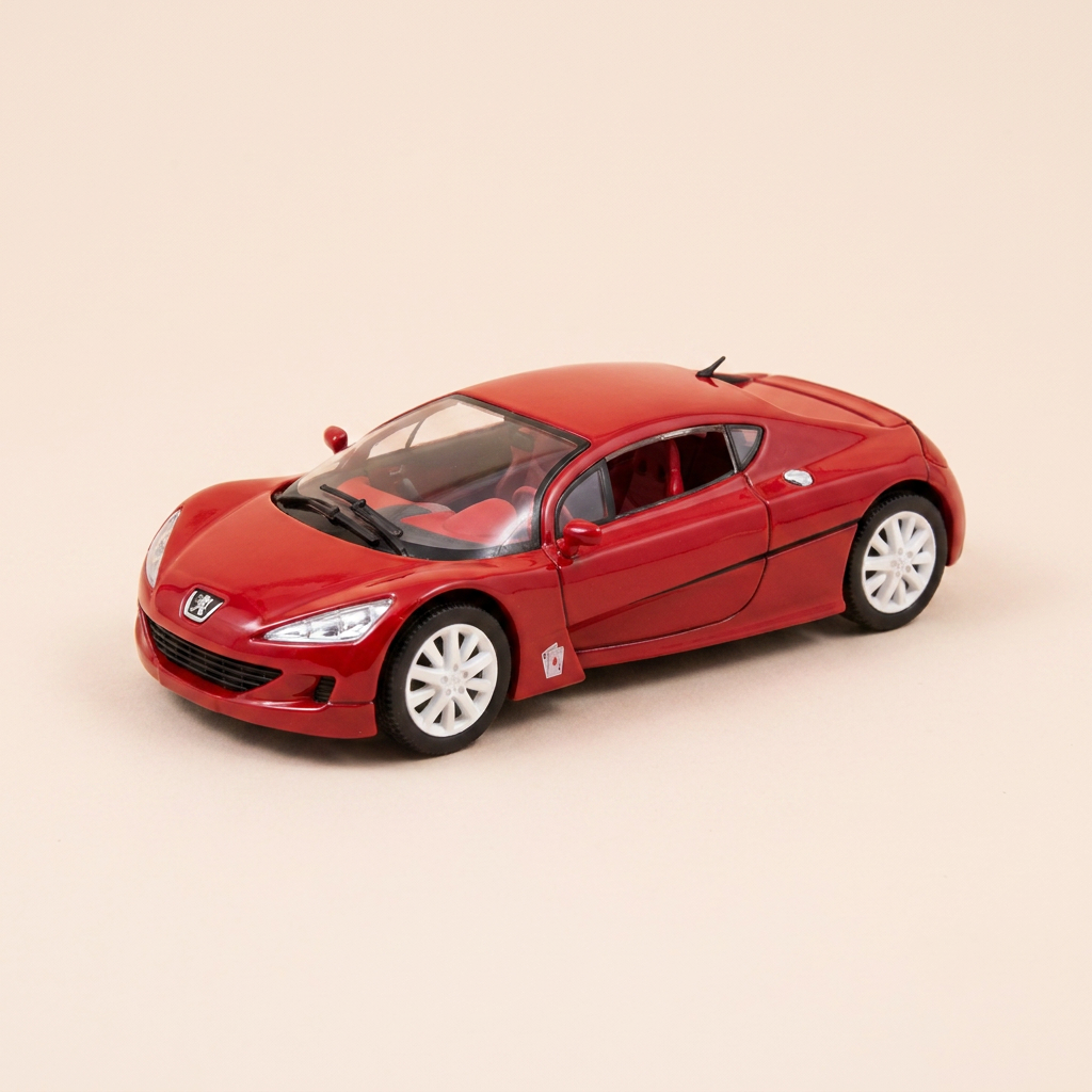 Peugeot RC Carreau - Carro Conceito Vermelho Escuro/Bordô (em Blister)
