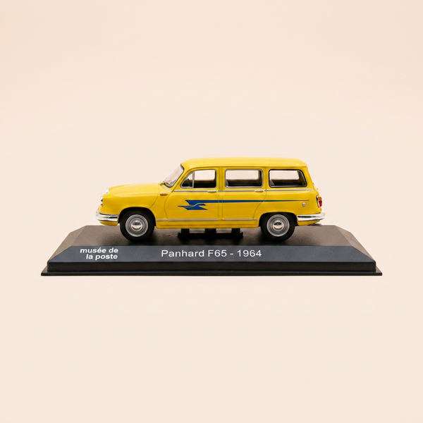 Panhard F65 jaune de 1964- La Poste - PTT