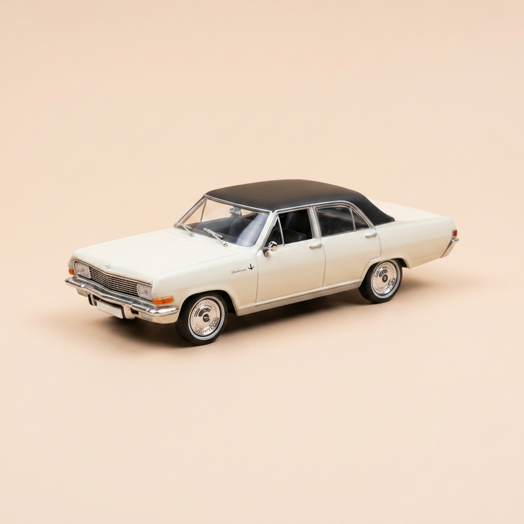 Opel Diplomat V8 Limousine Weiß mit schwarzem Dach - 1964-1967