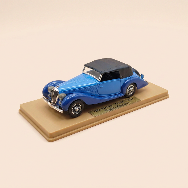 Delahaye 135M - Figoni-Falashi niebieski z 1939 roku - Solido