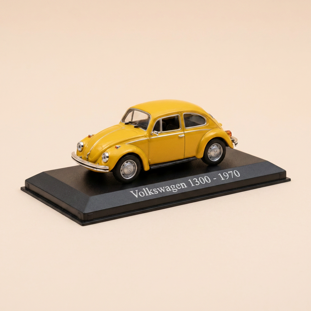 Voiture miniature - Volkswagen Coccinelle 1300 orange de 1970