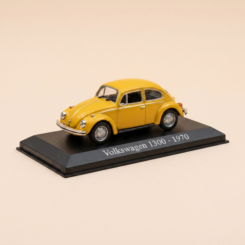 Volkswagen Coccinelle 1300 orange de 1970
