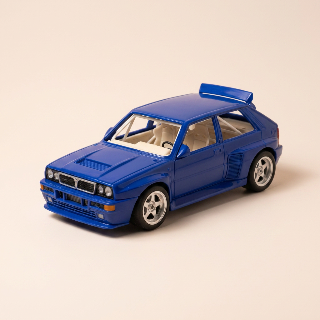 Renault 5 Turbo Blue TO BUILD - JPS Collectible Miniatures