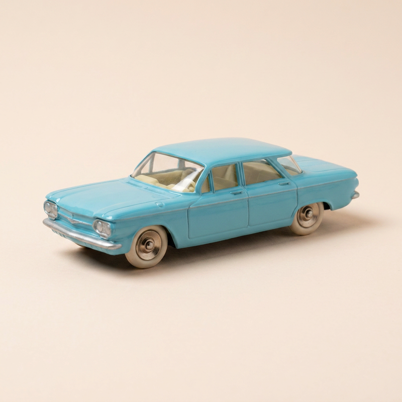 Chevrolet "Corvair" niebieski Dinky-Toys (edycja Atlas) - N°552