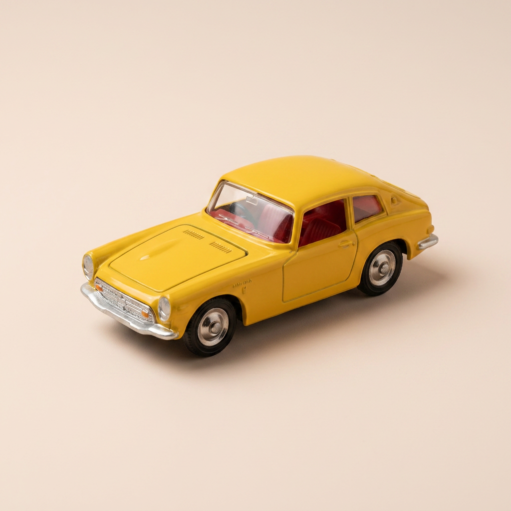 Honda S800 giel Dinky-Toys (Atlas Editioun) - N°1408