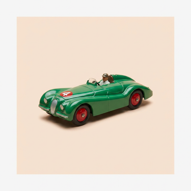 Voiture miniature - Auto-Union verte numéro 4 Dinky-Toys (éditions Atlas) - N°23 D