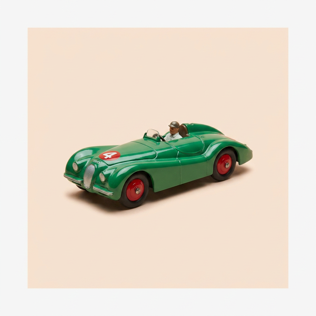 Auto-Union gréng Nummer 4 Dinky-Toys (Atlas Ausgaben) - N°23 D