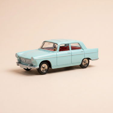 Voiture miniature - Peugeot 404 verte pâle? Dinky-Toys (éditions Atlas) - N°553
