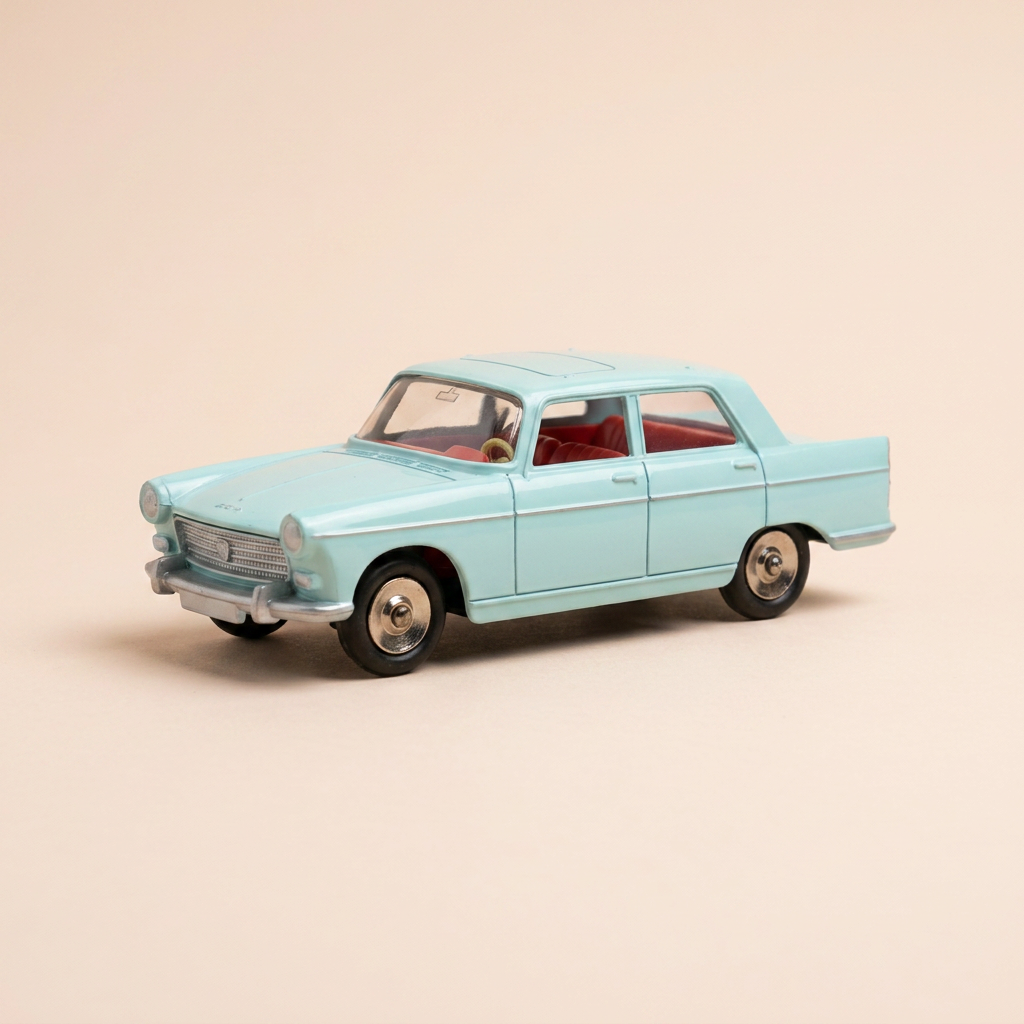Peugeot 404 hellgrën? Dinky-Toys (Editionen Atlas) - N°553