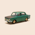 Voiture miniature - Simca 1000 Rallye 2 verte et capot noir PROTOTYPE Dinky-Tots (éditions Atlas) - N°520