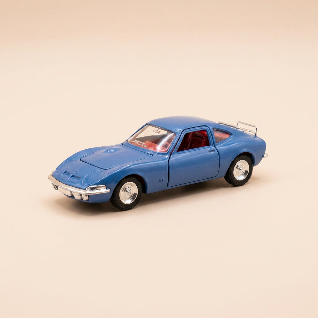 Opel GT 1900 blaue Dinky-Toys (Atlas-Ausgaben) - Nr.1421