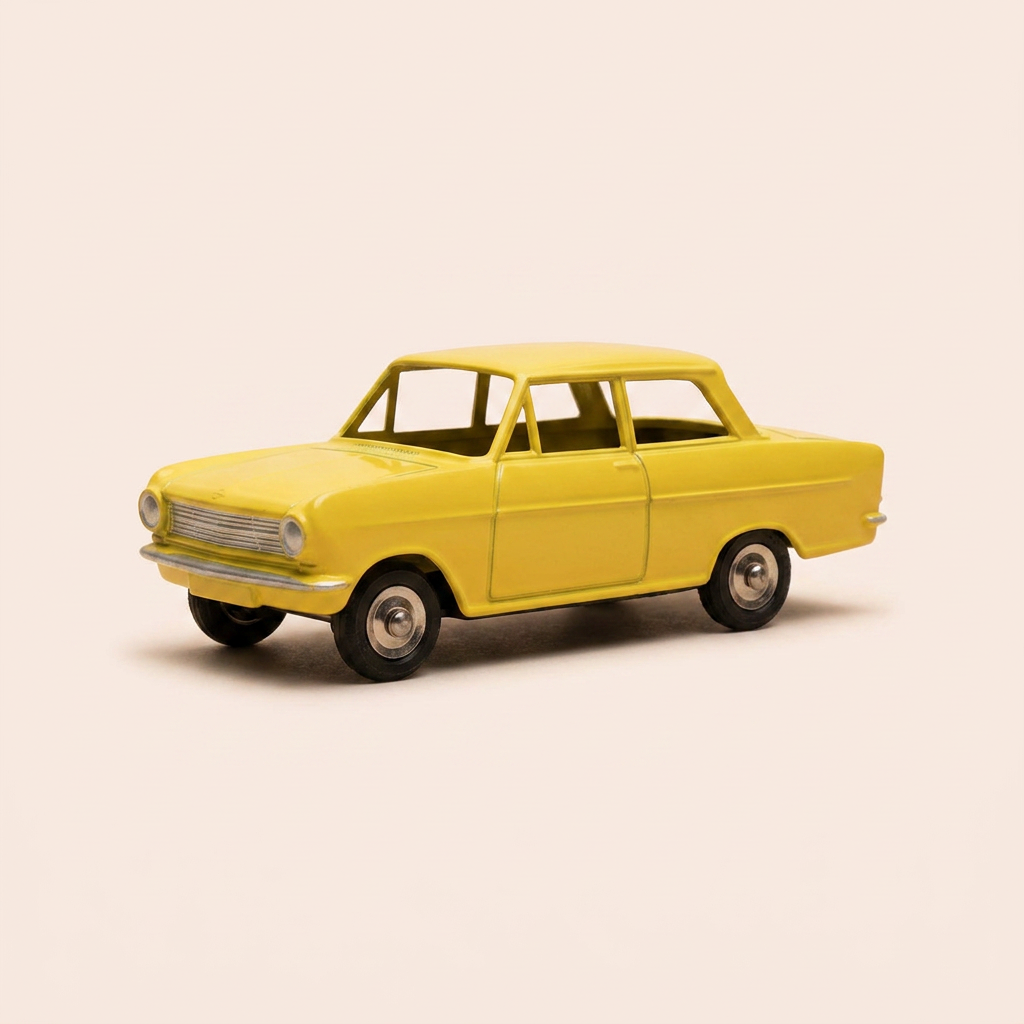 Opel Kadett jaune Dinky-Toys (éditions Atlas) - N°106