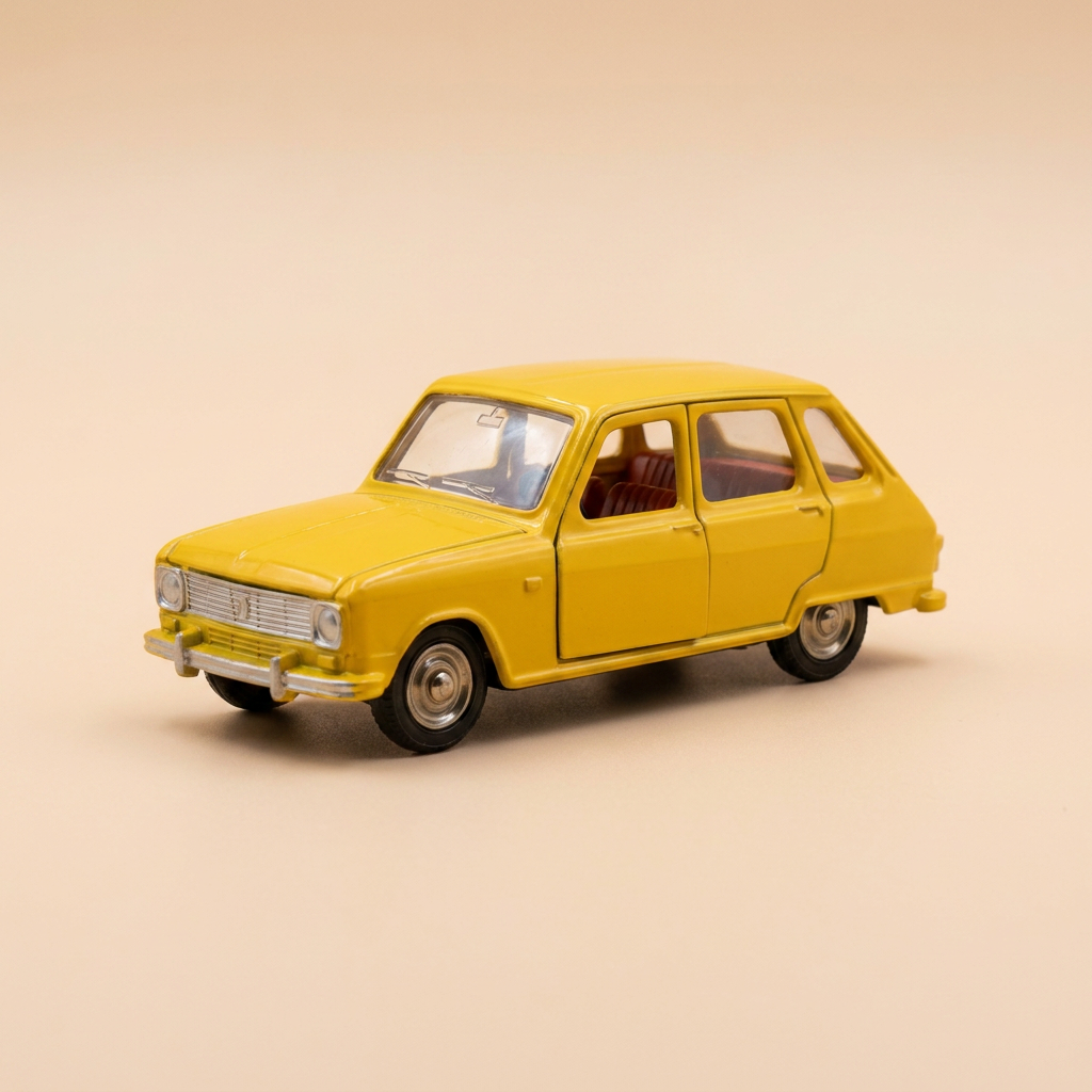 Renault 6 giallo arancio? Dinky-Tots (edizioni Atlas) - N°1416