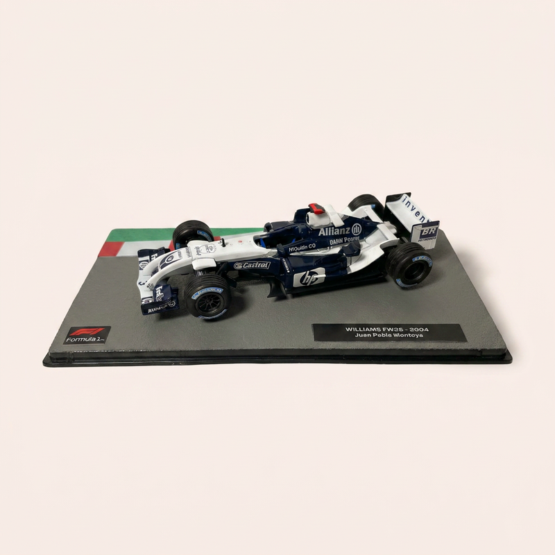 Williams FW26 biała i czarna numer 3 - Formuła 1 (Juan Pablo Montoya)