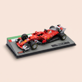 Voiture miniature - Ferrari SF70H rouge numéro 5 - Formule 1 (Sebastian Vettel)