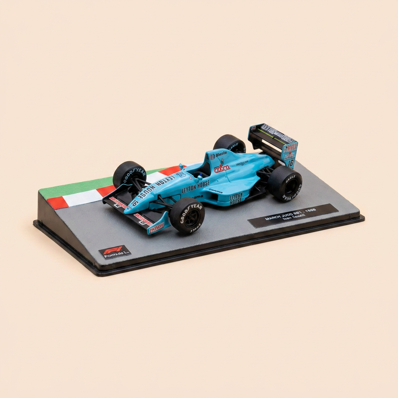 March Judd 881 jasnoniebieski numer 16 - Formuła 1 z 1988 roku (Ivan Capelli)