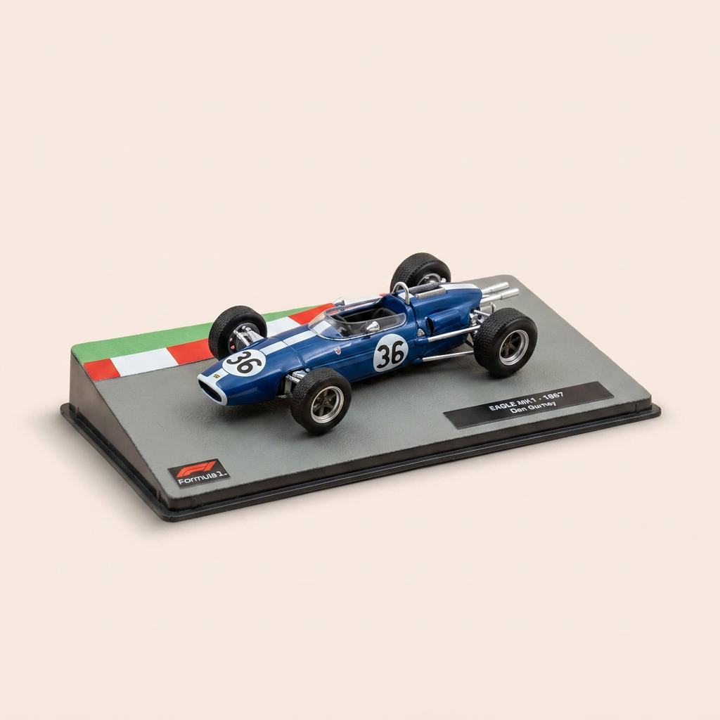 Eagle MK1 Dunkelblau Nummer 36 - Formula 1 von 1967 (Dan Gurney)
